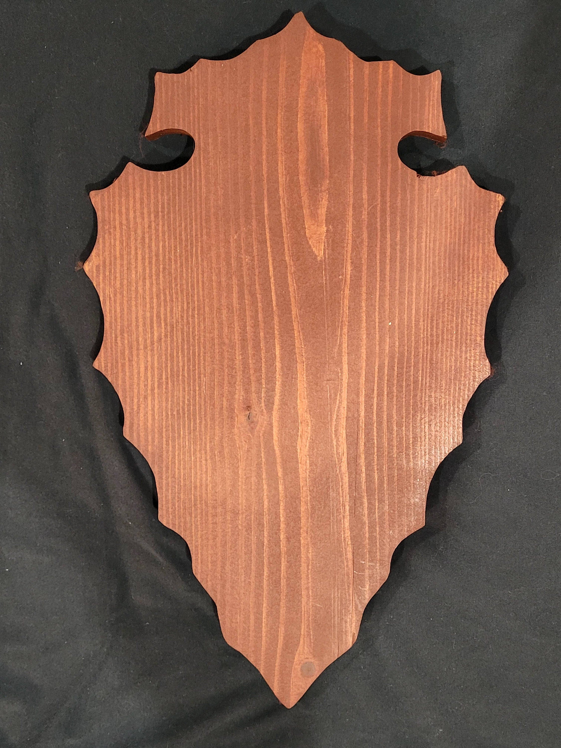 Arrowhead Color Arrowhead European Mount Plaque Multiple Colors Available Quick Turnar ...
